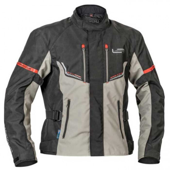 Lindstrands Sylarna Black Grey Waterproof Touring Jacket £219.95 Mens Motorcycle Jackets - SKU 7202406320948 from RaceLeathers Motorcycle Clothing