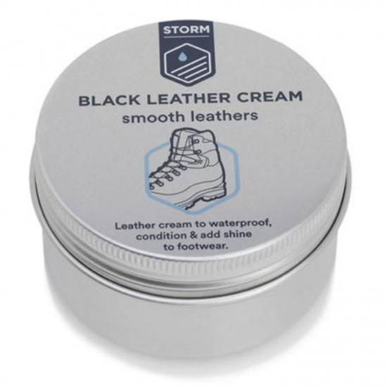 Storm Leather Cream Black £9.00 Rider Accessories - SKU 11952402 from RaceLeathers Motorcycle Clothing