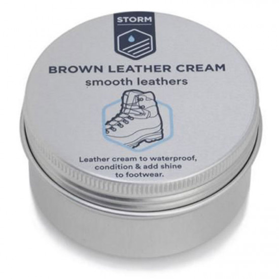 Storm Leather Cream Brown