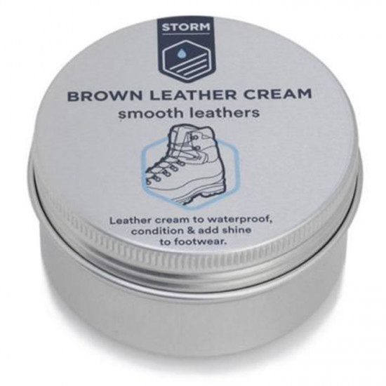 Storm Leather Cream Brown £9.00 Rider Accessories - SKU 11952403 from RaceLeathers Motorcycle Clothing