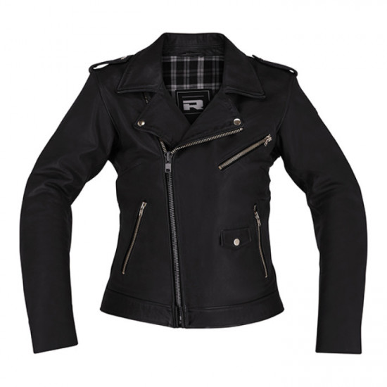 Richa Brighton Black Leather Ladies Jacket