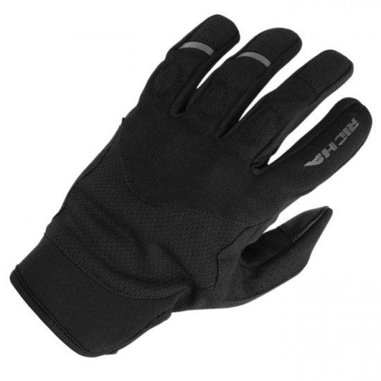 Richa Air Jet Black Gloves Mens Motorcycle Gloves - SKU 081/5AJ/BK/02