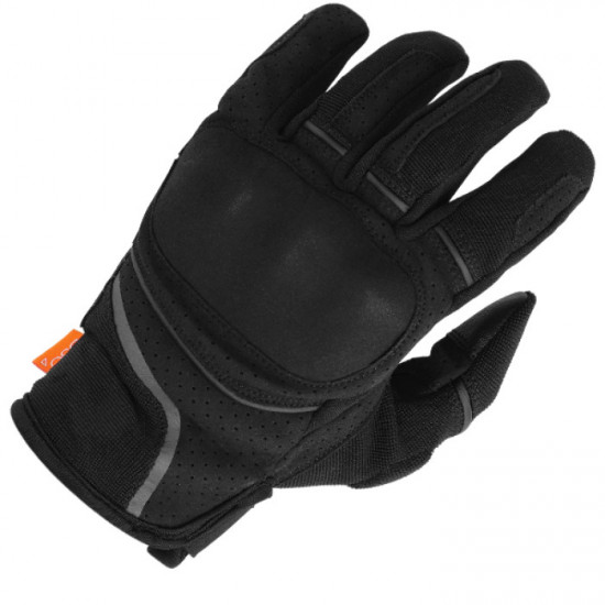 Richa Breeze Black Gloves Mens Motorcycle Gloves - SKU 081/5BRE/BK/02