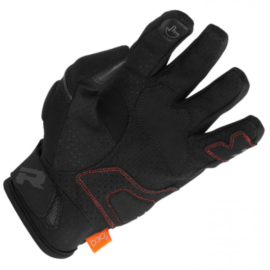 Richa Breeze Black Gloves Mens Motorcycle Gloves - SKU 081/5BRE/BK/02