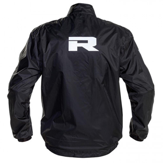 Richa Aquaguard Black Waterproof Over Jacket Waterproofs - SKU 082/2AQ/BK/02