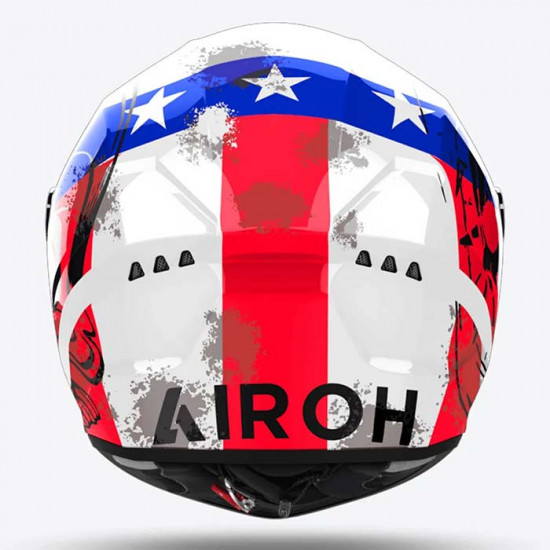 Airoh Connor Nation Gloss Red White Blue