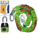 Mammoth 12mm X 1.2m Square Chain With Shackle Lock