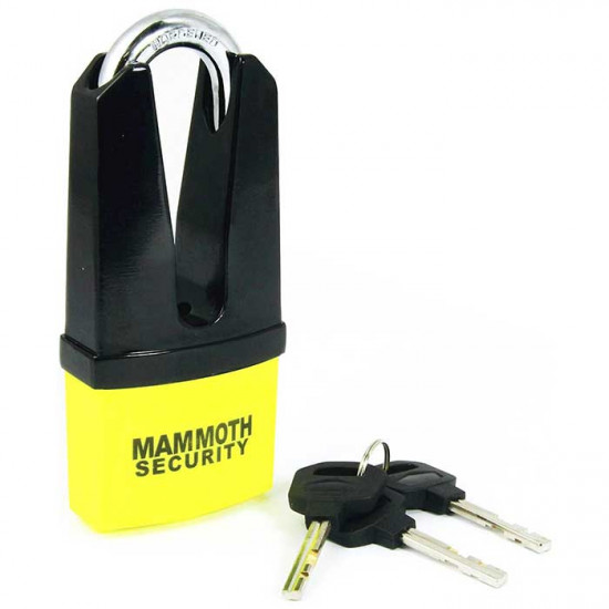 Mammoth Maxi Shackle Disc Lock With 11mm Pin Security - SKU LODMAX01