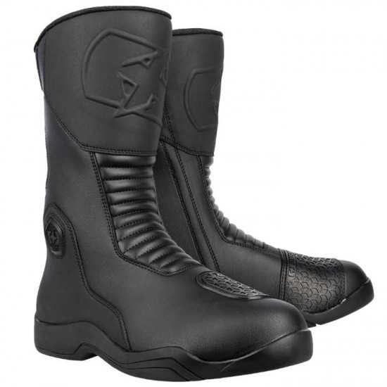 Oxford Tracker 2.0 Ladies Boot Black Ladies Motorcycle Touring Boots - SKU BW20210136