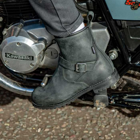 Oxford Sofia Ladies Boots Charcoal £119.99 Ladies Motorcycle Touring Boots - SKU BW21020236 from RaceLeathers Motorcycle Clothing