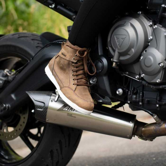 Oxford Kickback Air Ladies Boots Brown £109.99 Ladies Motorcycle Touring Boots - SKU BW23930236 from RaceLeathers Motorcycle Clothing