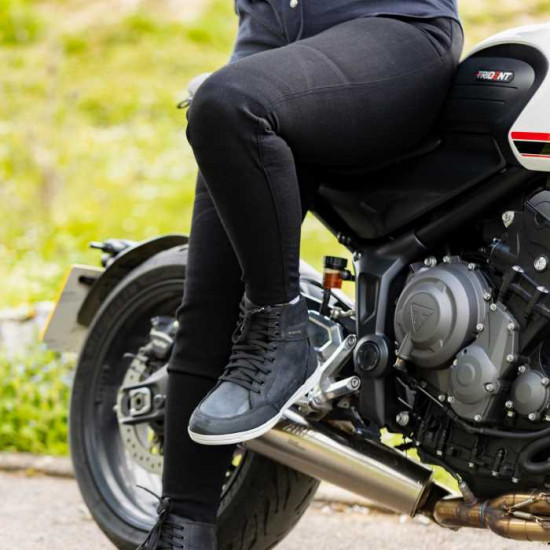 Oxford OA AA Super StreTech Ladies Jean Black Regular £149.99 Motorcycle Jeans - SKU DW229601R10 from RaceLeathers Motorcycle Clothing