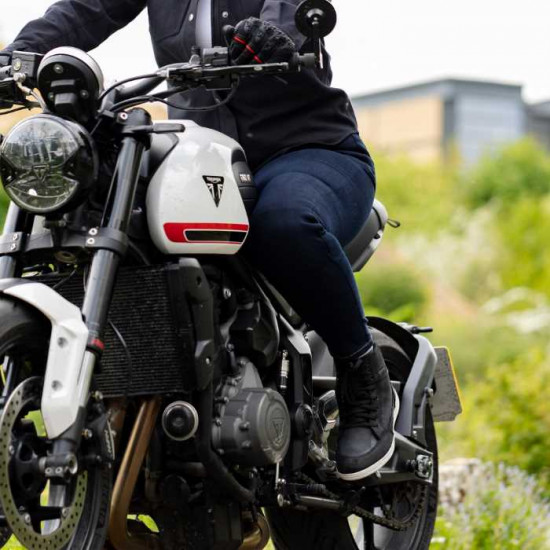 Oxford OA AA Super StreTech Ladies Jean Indigo Long £149.99 Motorcycle Jeans - SKU DW229602L10 from RaceLeathers Motorcycle Clothing