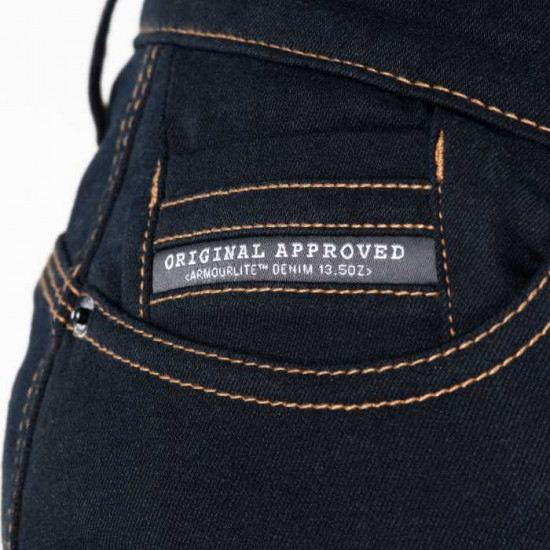 Oxford OA AA Super StreTech Ladies Jean Indigo Regular £149.99 Motorcycle Jeans - SKU DW229602R10 from RaceLeathers Motorcycle Clothing