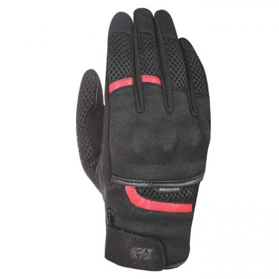 Oxford Brisbane Air Mens Short Summer Glove Tech Black