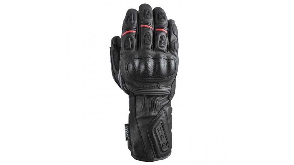 Oxford Mondial Long Mens Glove Tech Black