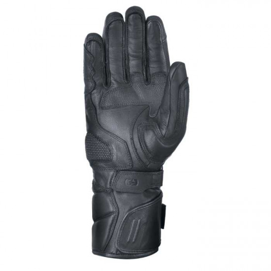 Oxford Mondial Long Mens Glove Tech Black £99.99 Mens Motorcycle Gloves - SKU GM1962012XL from RaceLeathers Motorcycle Clothing