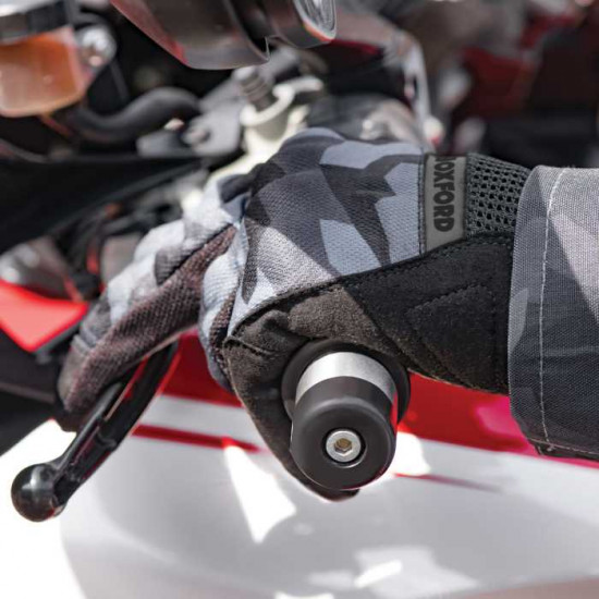 Oxford Byron Mens Glove Grey Camo £34.99 Mens Motorcycle Gloves - SKU GM2101012XL from RaceLeathers Motorcycle Clothing