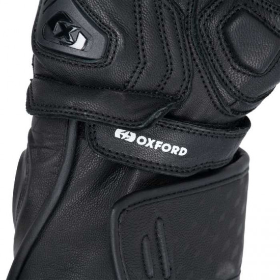 Oxford Nexus Mens Glove Black White £99.99 Mens Motorcycle Gloves - SKU GM2231012XL from RaceLeathers Motorcycle Clothing
