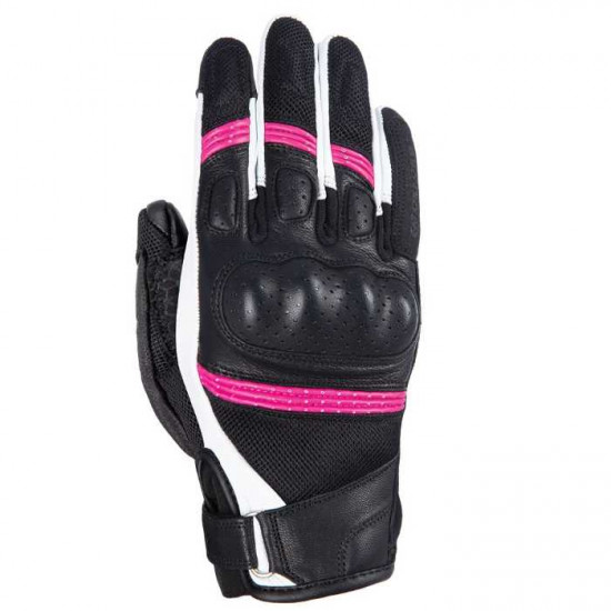Oxford RP-6S Ladies Glove Black White Pink