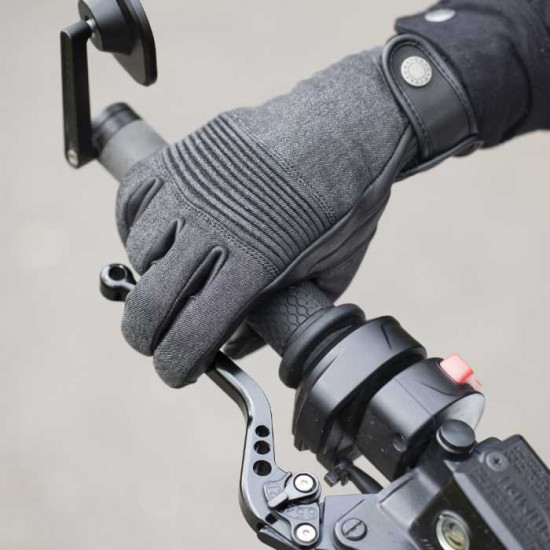 Oxford Kickback Ladies Glove Charcoal Grey £39.99 Ladies Motorcycle Gloves - SKU GW233402L from RaceLeathers Motorcycle Clothing