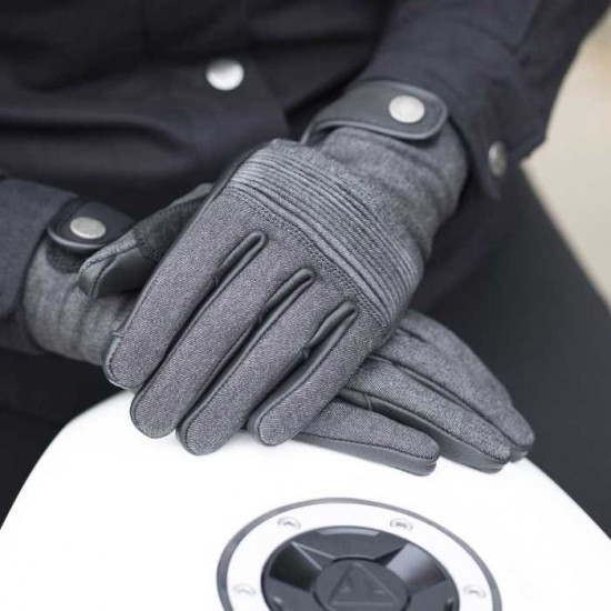 Oxford Kickback Ladies Glove Charcoal Grey £39.99 Ladies Motorcycle Gloves - SKU GW233402L from RaceLeathers Motorcycle Clothing