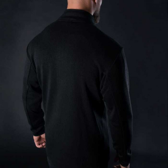 Oxford Advanced Fleece Mens Jacket Black £49.99 Base Layers/Underwear - SKU LA2142012XL from RaceLeathers Motorcycle Clothing