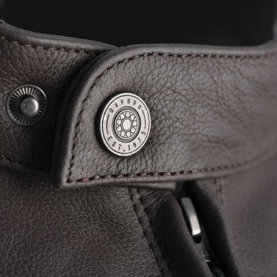 Oxford Walton Mens Leather Jacket Brown £239.99 Mens Motorcycle Jackets - SKU LM1703022XL from RaceLeathers Motorcycle Clothing