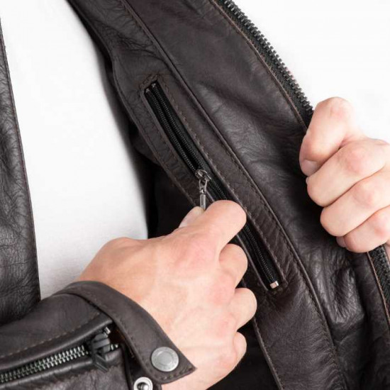 Oxford Holton Mens Jacket Brown £279.99 Mens Motorcycle Jackets - SKU LM2341022XL from RaceLeathers Motorcycle Clothing