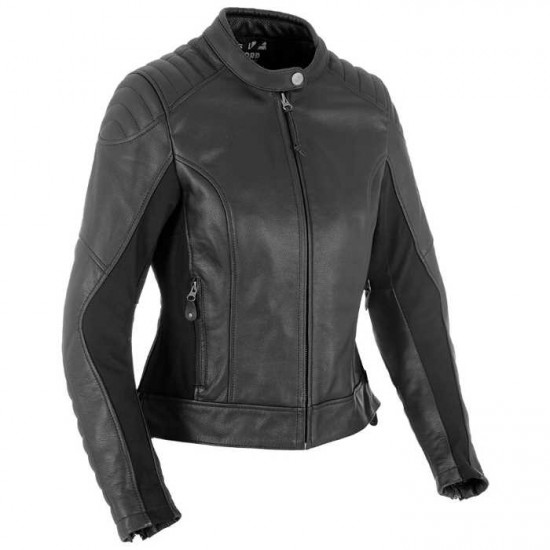 Oxford Beckley Ladies Leather Jacket Black £279.99 Mens Motorcycle Jackets - SKU LW17010110 from RaceLeathers Motorcycle Clothing