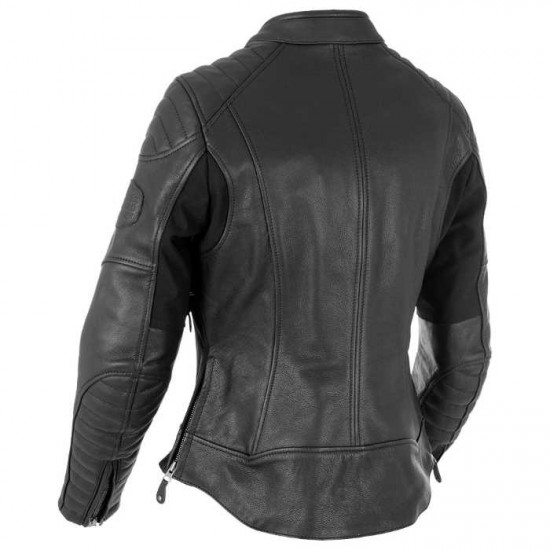 Oxford Beckley Ladies Leather Jacket Black £279.99 Mens Motorcycle Jackets - SKU LW17010110 from RaceLeathers Motorcycle Clothing