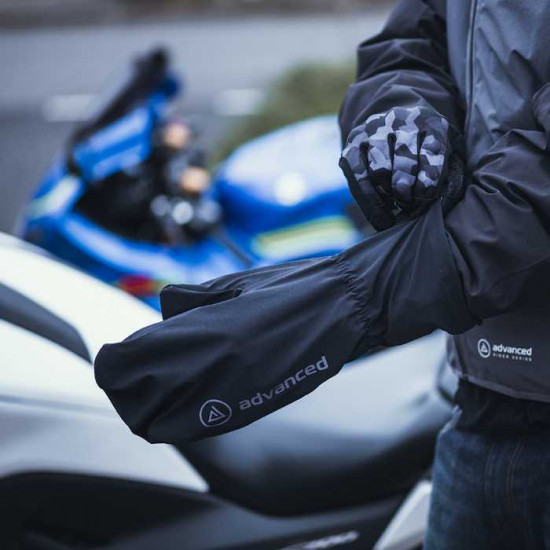 Oxford Rainseal Pro Over Glove Black £34.99 Mens Motorcycle Gloves - SKU RM2141012XL from RaceLeathers Motorcycle Clothing