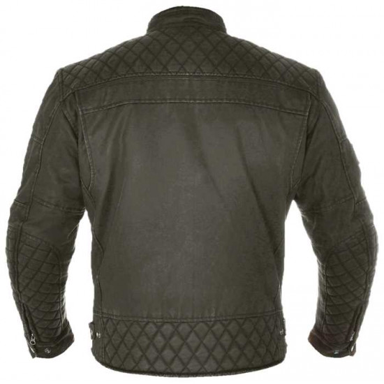 Oxford Hardy Wax Olive Jacket £239.99 Mens Motorcycle Jackets - SKU TM1812XL from RaceLeathers Motorcycle Clothing