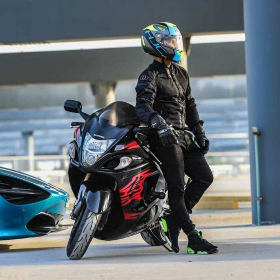 Oxford Delta 1.0 Mens Air Jacket Tech Black £119.99 Mens Motorcycle Jackets - SKU TM1932012XL from RaceLeathers Motorcycle Clothing