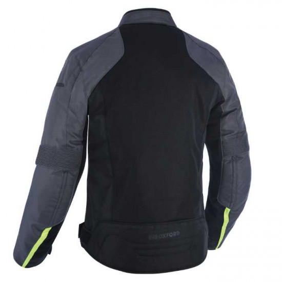Oxford Delta 1.0 Mens Air Jacket Black Grey Fluo £119.99 Mens Motorcycle Jackets - SKU TM1932023XL from RaceLeathers Motorcycle Clothing
