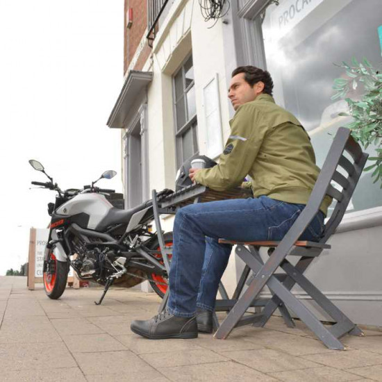 Oxford Harrington Mens Jacket Green £139.99 Mens Motorcycle Jackets - SKU TM1941022XL from RaceLeathers Motorcycle Clothing