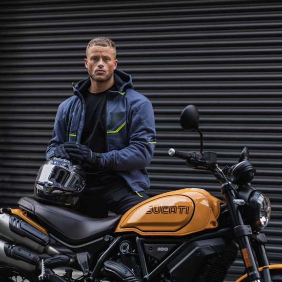 Oxford Super Hoodie 2.0 Mens Sports Grey £129.99 Mens Motorcycle Jackets - SKU TM1945062XL from RaceLeathers Motorcycle Clothing