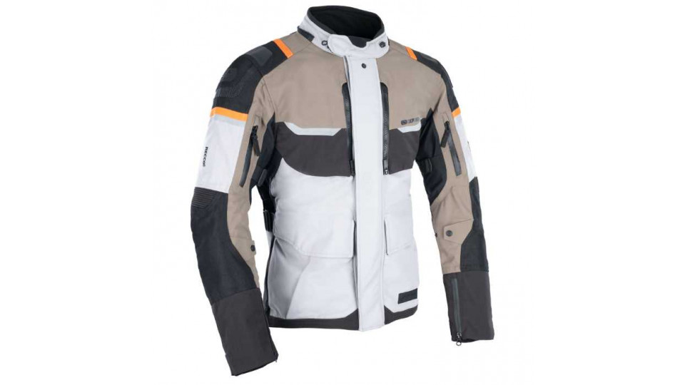 Oxford Stormland D2D Mens Jacket Desert Black Orange