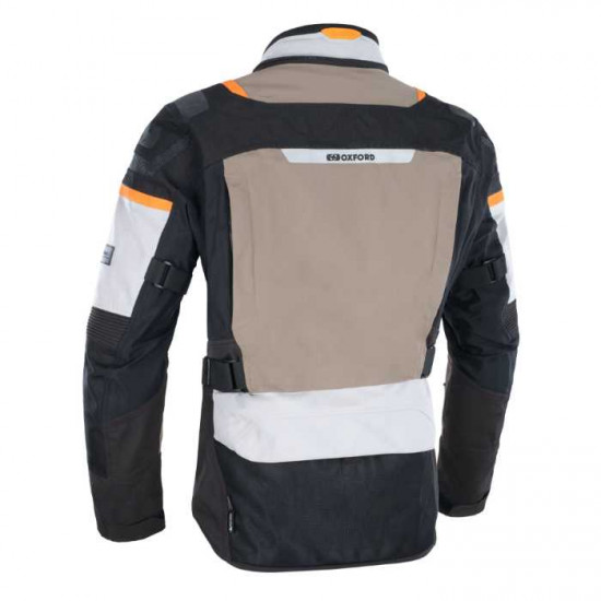 Oxford Stormland D2D Mens Jacket Desert Black Orange £399.99 Mens Motorcycle Jackets - SKU TM2111022XL from RaceLeathers Motorcycle Clothing