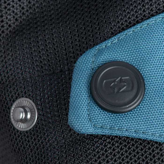 Oxford Dakar D2D Air Mens Jacket Silver Blue Fluo £179.99 Mens Motorcycle Jackets - SKU TM2112022XL from RaceLeathers Motorcycle Clothing