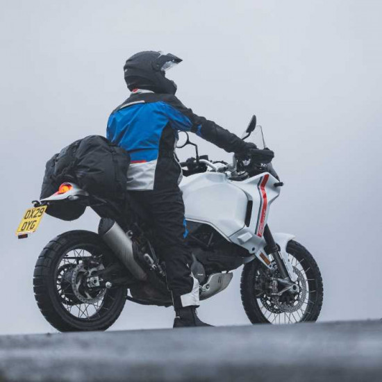 Oxford Mondial 2.0 Mens Jacket Grey Blue Red £299.99 Mens Motorcycle Jackets - SKU TM2211032XL from RaceLeathers Motorcycle Clothing