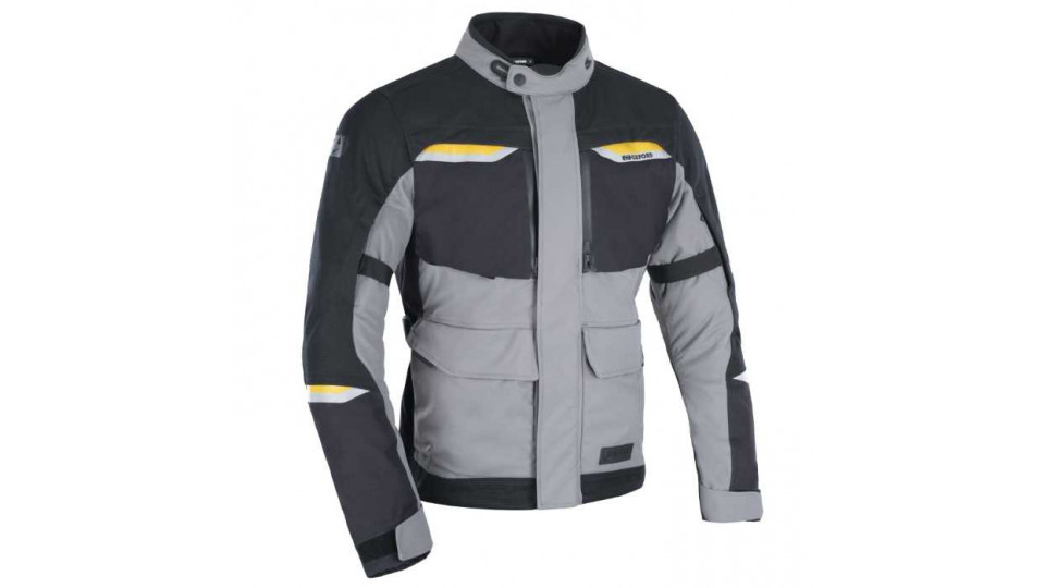 Oxford Mondial 2.0 Mens Jacket Black Grey