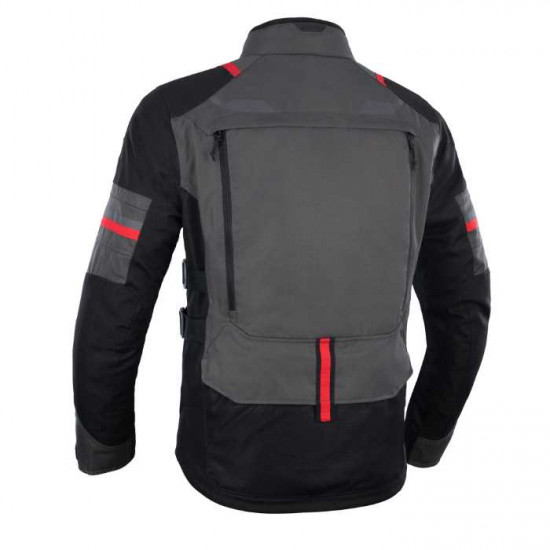 Oxford Rockland Mens Jacket Charcoal Black Red £269.99 Mens Motorcycle Jackets - SKU TM2214012XL from RaceLeathers Motorcycle Clothing