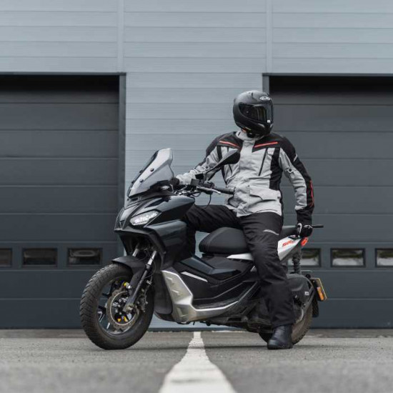 Oxford Metro 2.0 Mens Jacket Grey Black Red £129.99 Mens Motorcycle Jackets - SKU TM2221022XL from RaceLeathers Motorcycle Clothing