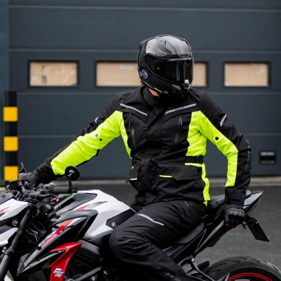 Oxford Metro 2.0 Mens Jacket Black Fluo £129.99 Mens Motorcycle Jackets - SKU TM2221032XL from RaceLeathers Motorcycle Clothing