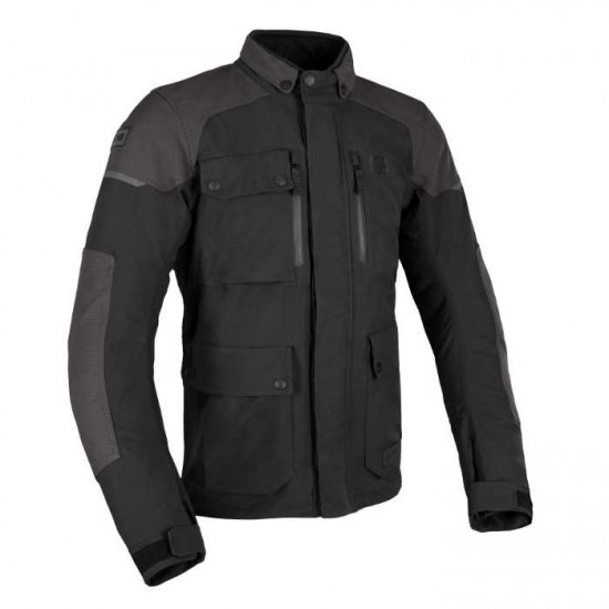 Oxford Barkston Dry2Dry Mens Jacket Black Mens Motorcycle Jackets - SKU TM2248012XL