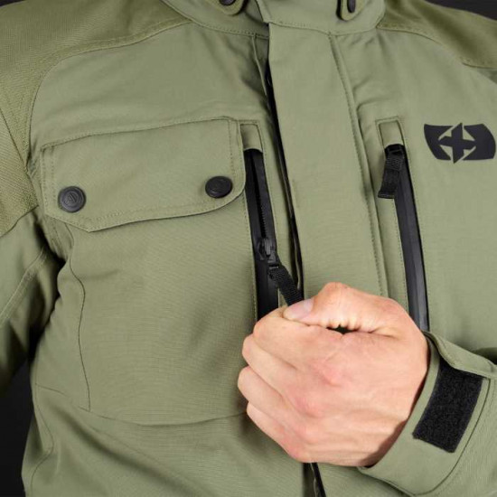 Oxford Barkston Dry2Dry Mens Jacket Khaki £229.99 Mens Motorcycle Jackets - SKU TM2248022XL from RaceLeathers Motorcycle Clothing