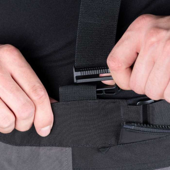 Oxford Rockland Mens Pant Charcoal Black Red Long £219.99 Mens Motorcycle Trousers - SKU TM226401L2XL from RaceLeathers Motorcycle Clothing