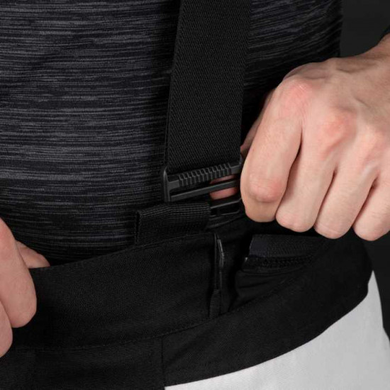 Oxford Rockland Mens Pant Arctic Black Red Regular £219.99 Mens Motorcycle Trousers - SKU TM226403R2XL from RaceLeathers Motorcycle Clothing