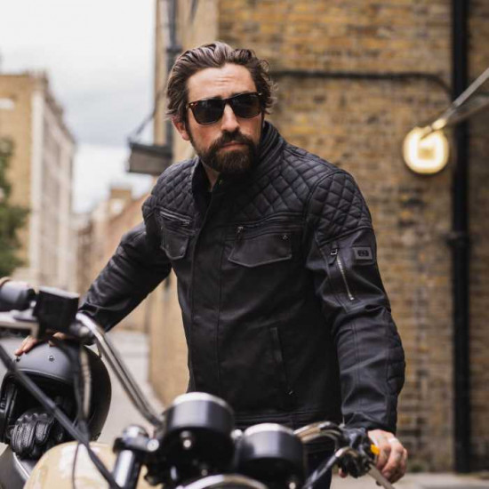 Oxford Hardwick Mens Jacket Black £229.99 Mens Motorcycle Jackets - SKU TM2301012XL from RaceLeathers Motorcycle Clothing